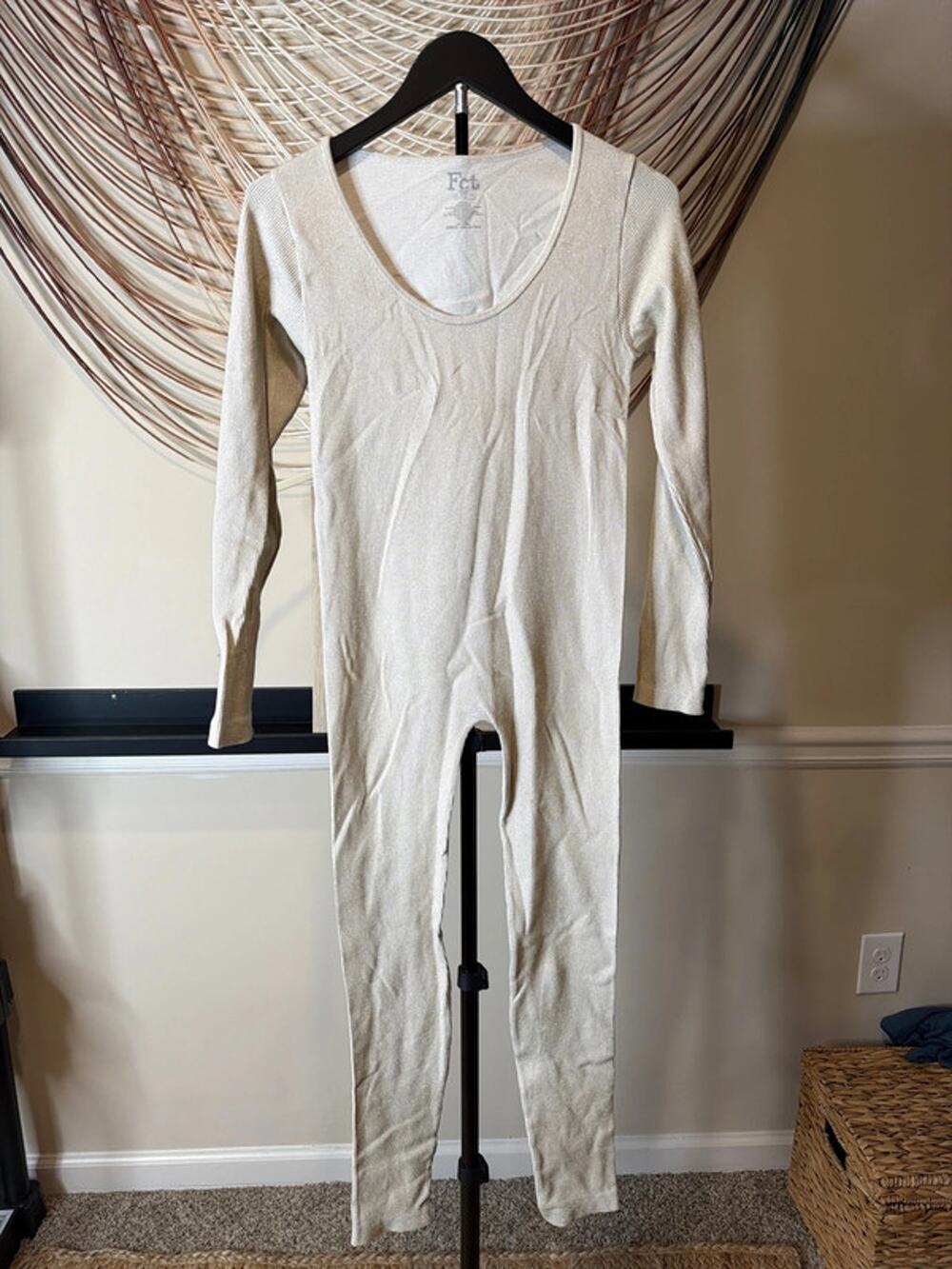 3 for $9 FCT gold glitter bodysuit L NWOT 3029